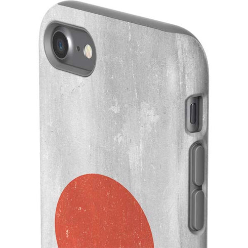 Japanese Flag Distressed iPhone SE (2nd & 3rd Gen) Pro Case